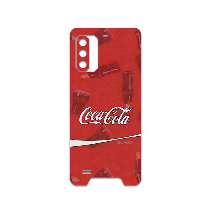 برچسب پوششی ماهوت مدل Coca-Cola-Logo مناسب برای گوشی موبایل یولفون Armor 7 MAHOOT Coca-Cola-Logo Cover Sticker for Ulefone Armor 7